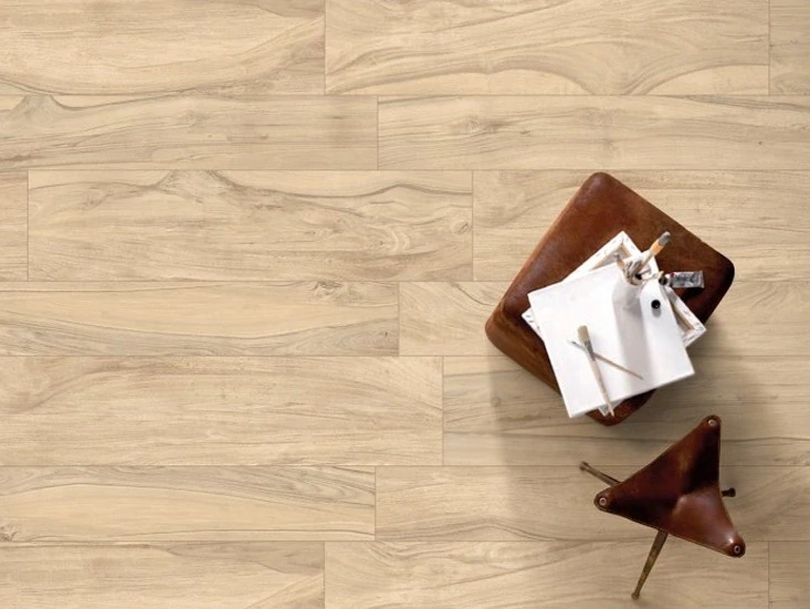 dlažba kalibrovaná Decawood Beige 20x120 rect.