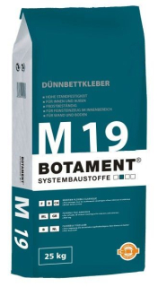 Botament M19 tenkovrstvé lepidlo na obklady C1 T 25kg